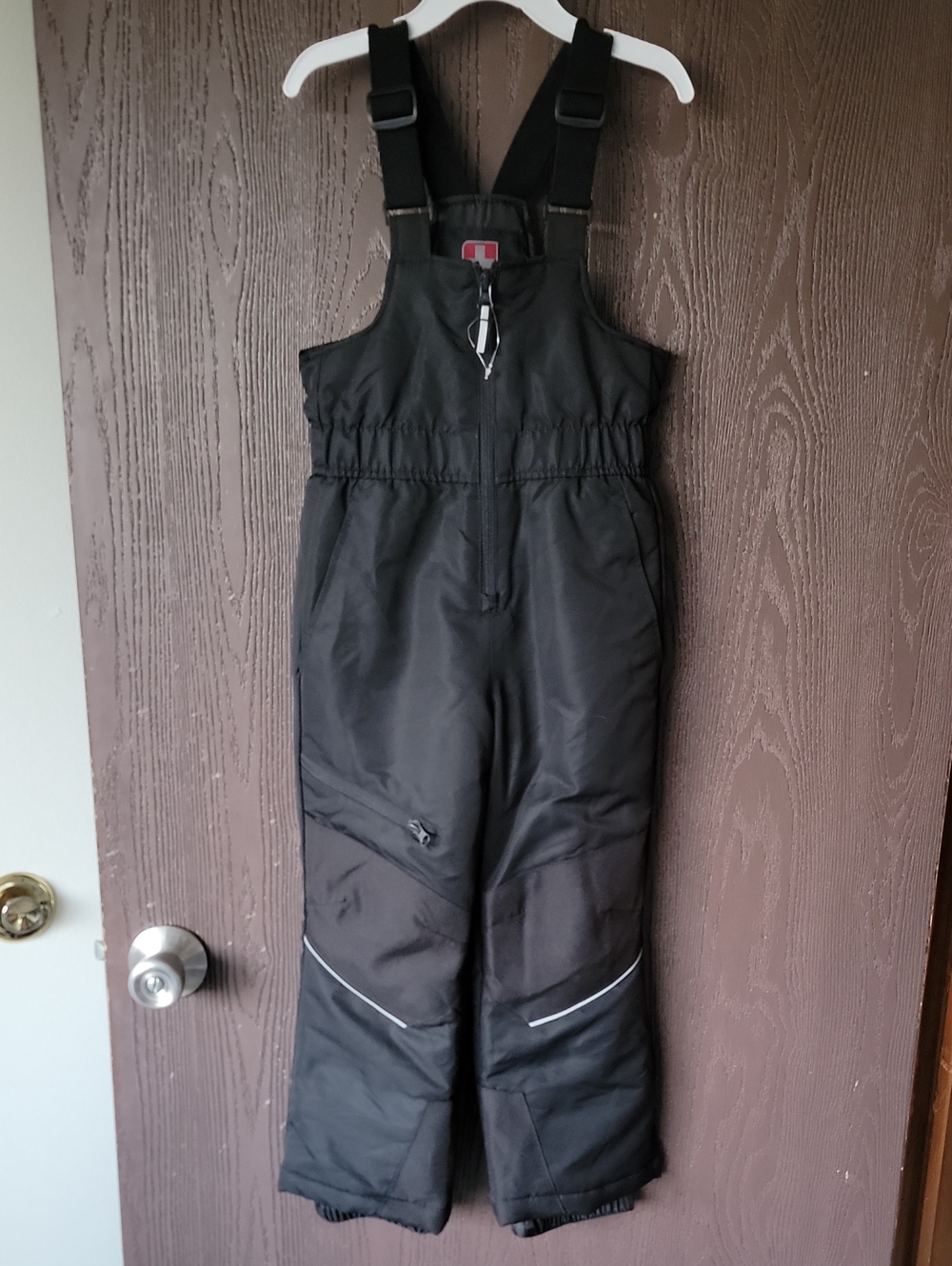 Swiss Tech Black Kids Snow Bib Overalls